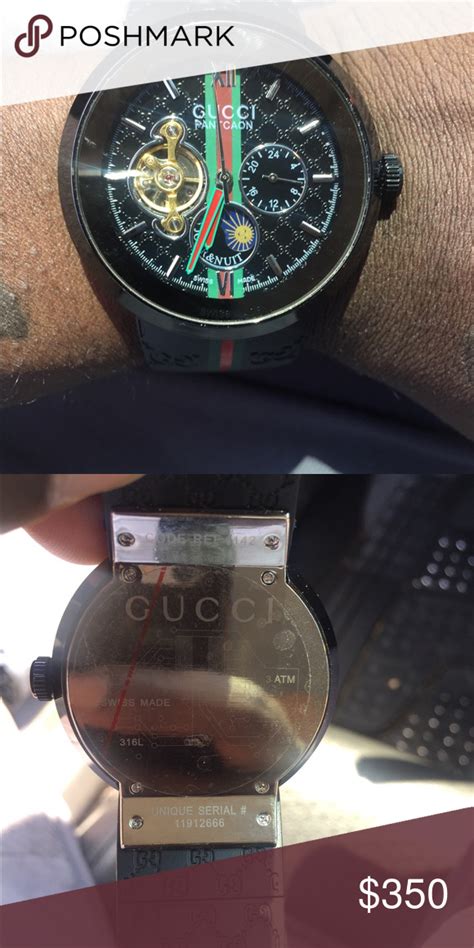 gucci watch serial number search|authentic gucci watch identification.